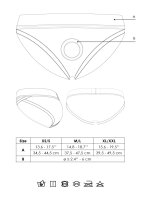 Shots Ouch! Vibrating Strap-on Hipster XL/XXL