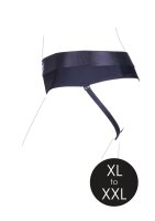 Shots Ouch! Vibrating strap-on thong with buckles at the back XL/XXL