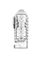 Milker TPE Masturbator with Ball Strap - Clear