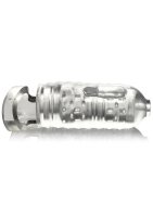LoveBotz Milker TPE Masturbator with Ball Strap - Clear