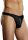 Zipper Thong - Black - S/M