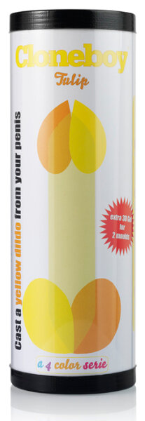 Cloneboy Dildo Tulip Yellow