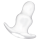 Addicted Toys Medium Hollow Tunnel Butt Plug 9,5 cm Transparent
