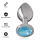 Intense metal butt plug size S Blue