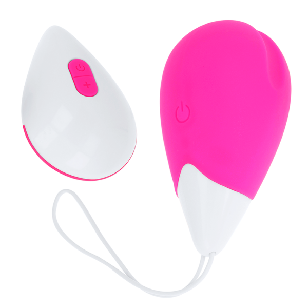 OHMAMA Vibro Ei 10 Stufen Weiß & Pink