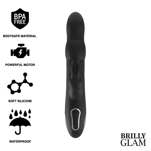 Brilly Glam Rabbit Vibrator & Rotator