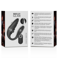 Brilly Glam pair with pulsating and vibrating remote control