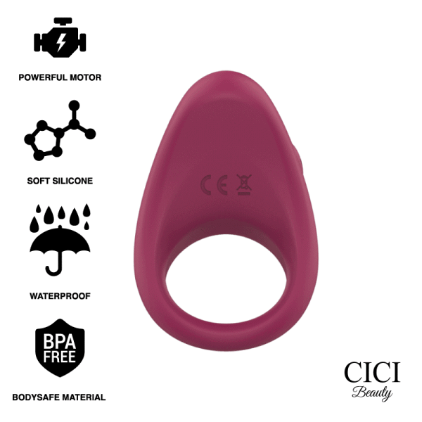 Cici Beauty silicone vibration ring