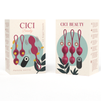 Cici Beauty Premium 3 Silicone Vibrating Cone Beads