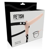 Fetish Submissive Silicone Strap-On Flesh 15 cm