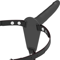 Fetish Submissive Silicone Strap-On Black 15 cm