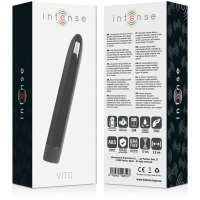 Intense Eleganter Vibrator mit einer Größe von 17cm