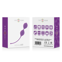 Intense Kegel in Lila aus Silikon