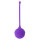 Intense silicone cone single purple