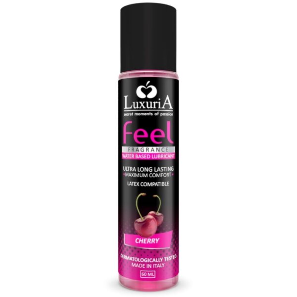 Luxuria Feel Cherry Water Based Lubricant 60 ml