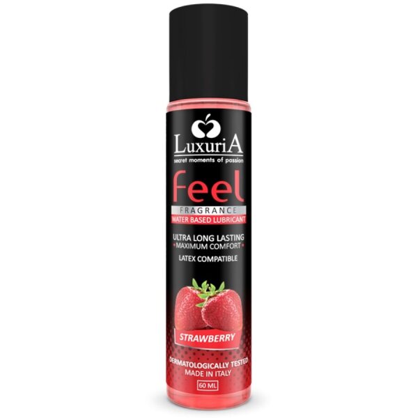 Luxuria Feel Strawberry Water Based Lubricant 60 ml