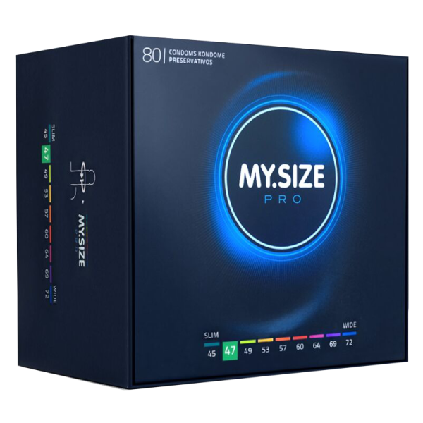 My Size Pro Condoms 47 mm 80 Units