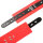 Ohmama Wrist cuffs with buckle red black