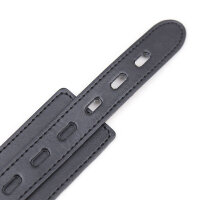 Ohmama Necklace with chain and 3 rings black