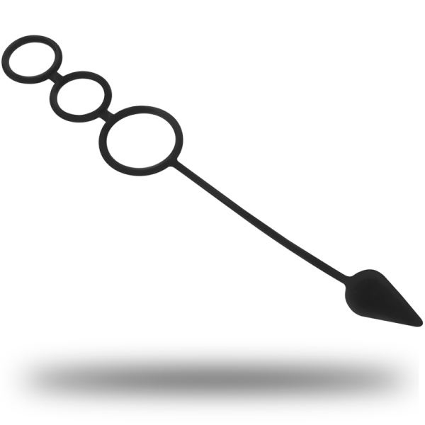 Ohmama Penis rings and butt plug 3 in 1