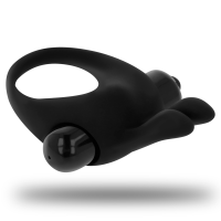 OHMAMA Silkonvibrator mit Cockring Design Hase