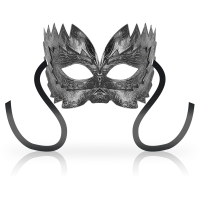 OHMAMA silberne Maske venezianischer Stil