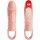 Pretty Love Cecelia penis sleeve with vibration skin-colored