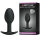 Pretty Love Silikon Anal Plug Anker-Design schwarz 3,2 cm