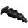 Pretty Love Ribbed Silikon Anal Plug mit 12 Vibration schwarz