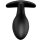 Pretty Love Silikon Anal Plug Anker-Design mit 12 Vibration schwarz 3 cm