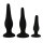 Pretty Love Silikon Anal Plug Set für Anfänger schwarz