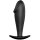 Pretty Love Silikon Anal Plug Penis-Design schwarz