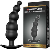 Pretty Love Special Stimulation Anal Plug schwarz 3 cm