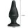 Pretty Love Silikon Anal Plug mit Saugnapf schwarz 5,5 cm