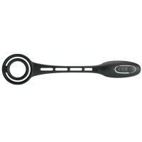 Pretty Love Anal Plug mit Vibration und Penis / Hoden Ring schwarz