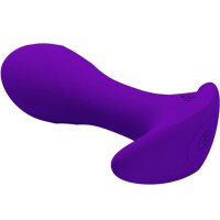 Pretty Love Anal Plug mit 12 Vibration lila