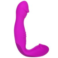 Pretty Love Angelo double dildo for couples purple 18,7 cm