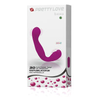 Pretty Love Beau Arnes double dildo for couples purple 20 cm