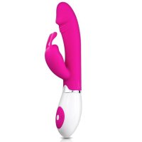 Pretty Love Flirtation Gene Rabbit Vibrator pink