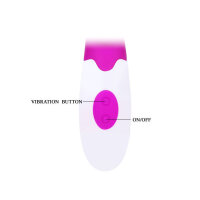 Pretty Love Flirtation Alvis vibrator with clitoris stimulation pink