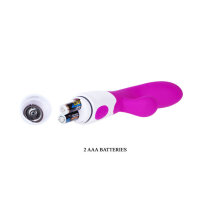 Pretty Love Flirtation Alvis vibrator with clitoris stimulation pink