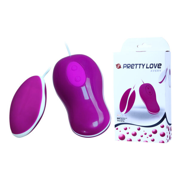 Pretty Love Flirtation Vibro Egg with Vibration purple