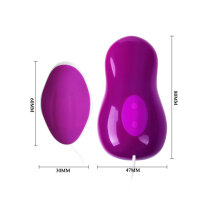 Pretty Love Flirtation Vibro Egg with Vibration purple