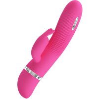 Pretty Love G-Punkt und Klitoris Rabbit Vibrator pink