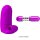 Pretty Love Abbott double finger attachment vibrator with clitoral stimulation pink