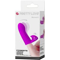 Pretty Love Maxwell finger vibrator pink