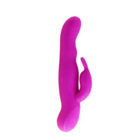 Pretty Love Hale vibrator with clitoral stimulation pink