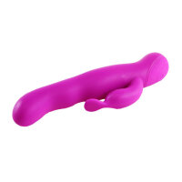 Pretty Love Hale vibrator with clitoral stimulation pink