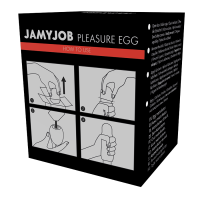 Jamyjob Egg Masturbator Black Version Discrett