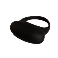 Pretty Love Bertram cock ring with clitoral stimulation black